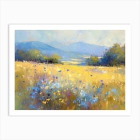 Wildflower Meadow 3 Art Print