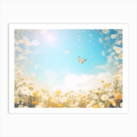 Daisy Field 1 Art Print