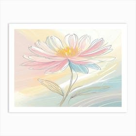 Lotus Flower 1 Art Print