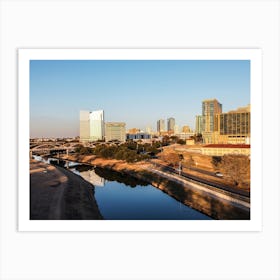 City View of Fort Worth Art Print