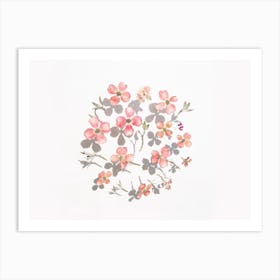 Dogwood Flowers Art Print