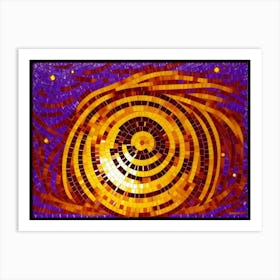 Spiral Of Light Art Print