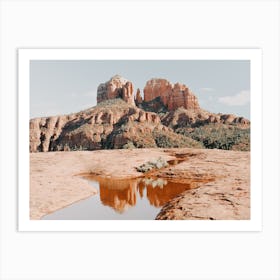Sedona Desert Scenery Art Print