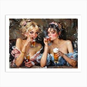 Contemporary Women 4 Art Print