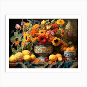 Vase Of Flowers 2 Art Print