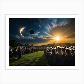 Graduation Ceremony Art Print