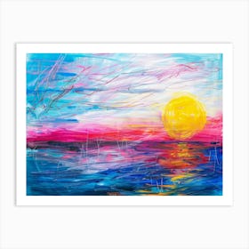 Sunset 19 Art Print