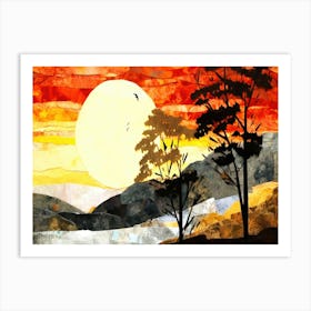 Lazy Sunset - Warm Afternoon Sun Art Print