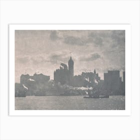 Lower Manhattan, Alfred Stieglitz Art Print