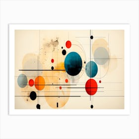 Abstract Circles 14 Art Print