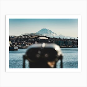 Seattle Summer Travel Adventure Art Print