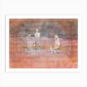 Episode Before An Arab Town (1923), Paul Klee Art Print