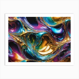 Abstract Painting 14 Art Print