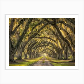 Spanish Moss Art Print