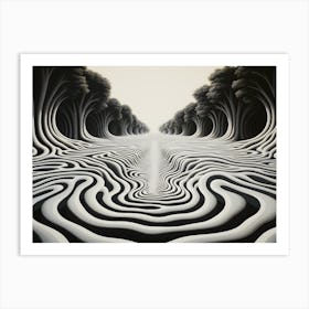 Surreal Wilderness Art Print