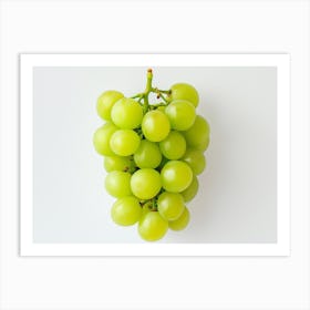 Bunch Of Green Grapes 1 Art Print