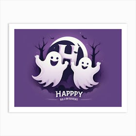 Happy Halloween 1 Art Print