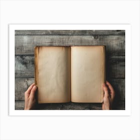 Blank Book (21) Art Print