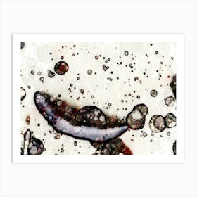 Splatter Painting Art Print