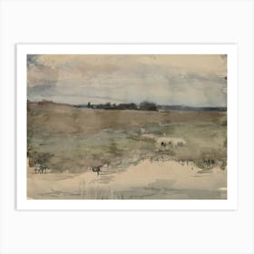 Landscape, 1890 1925 By Magnus Enckell 1 Art Print