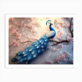 Peacock 52 Art Print