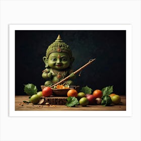 Hindu God Lord Ganesha 1 Art Print