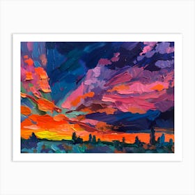 Sunset 7 Art Print