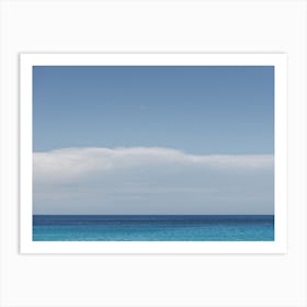 Blue Sky With Turquoise Sea Art Print