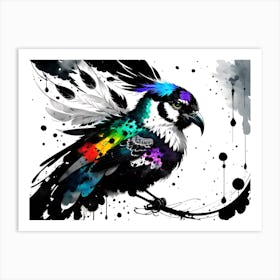 Colorful Bird Art Print