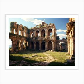 Ruins Of Ephesus Art Print