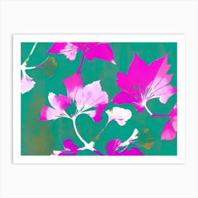 Ginkgo Leaves 40 Art Print