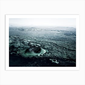 Landscapes Raw 18 Laki Crater (Iceland) Art Print