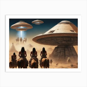 Apache Abduction Art Print