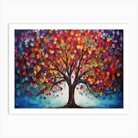 Tree Of Love Art Print