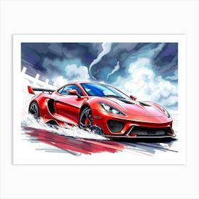 Mclaren Sports Car Art Print