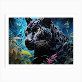 Black Panther 4 Art Print