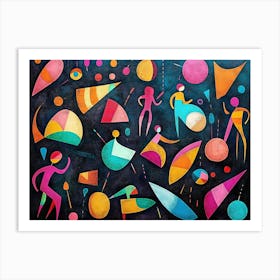 Abstract Painting 84 Art Print