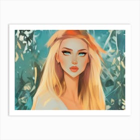 Hebe Goddess of Youth, Prime of Life. Art Print