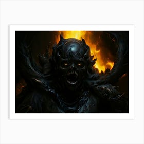 2default Black Hole Sucking In Arcain Style Ultra Detailed Ultr 2 Art Print