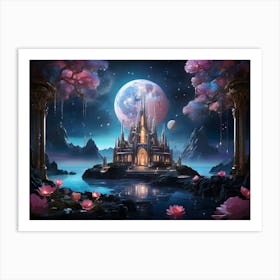 Fairytale Castle 2 Art Print