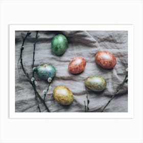 Easter Eggs 534 Art Print