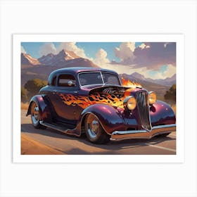 Hot Rod 13 Art Print