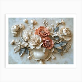 Vase Of Flowers Art Print