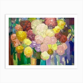 Flowers In A Vase 2 Art Print