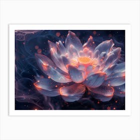 Lotus Flower 3 Art Print