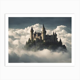 Castle In The Clouds 1 Art Print