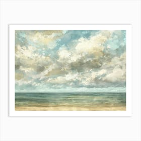 Cloudy Sky 10 Art Print