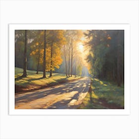 Road To The Sun Art Print