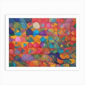 Fabric Of Brocade Art Print