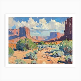 Western Landscapes Monument Valley 6 Art Print